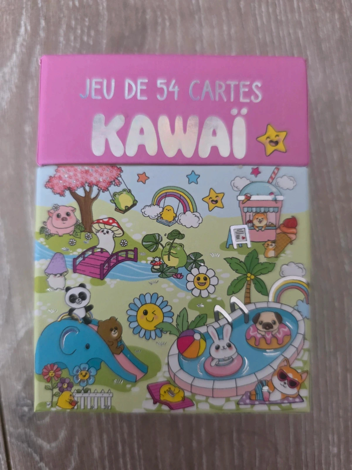 Jeu de 54 cartes Kawaï - Editions Cartes d'art